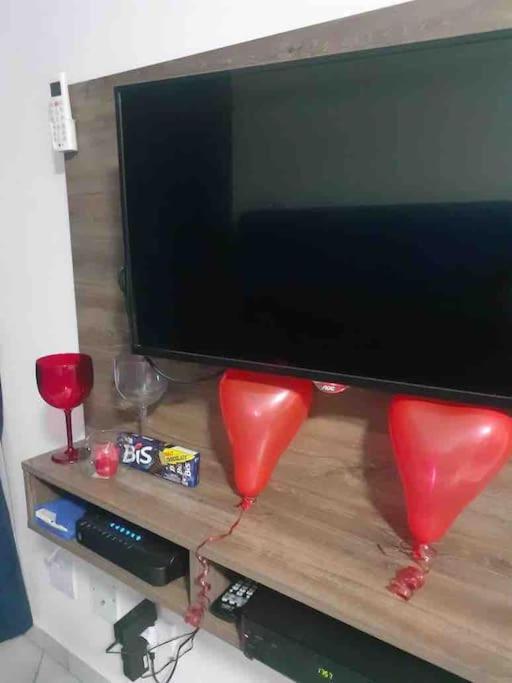 Maria Cristina ,Ar,Wi-Fi E Tv A Cabo Appartement Praia Grande  Buitenkant foto
